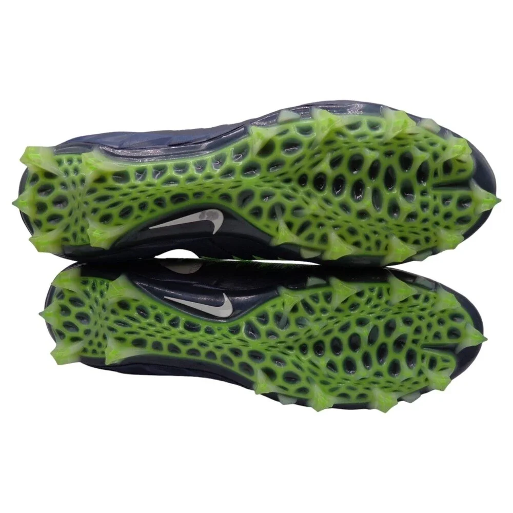 Nike Alpha Menace Pro Mid TD Seattle Seahawk Football Cleat  Size 14.5 AJ6604-40